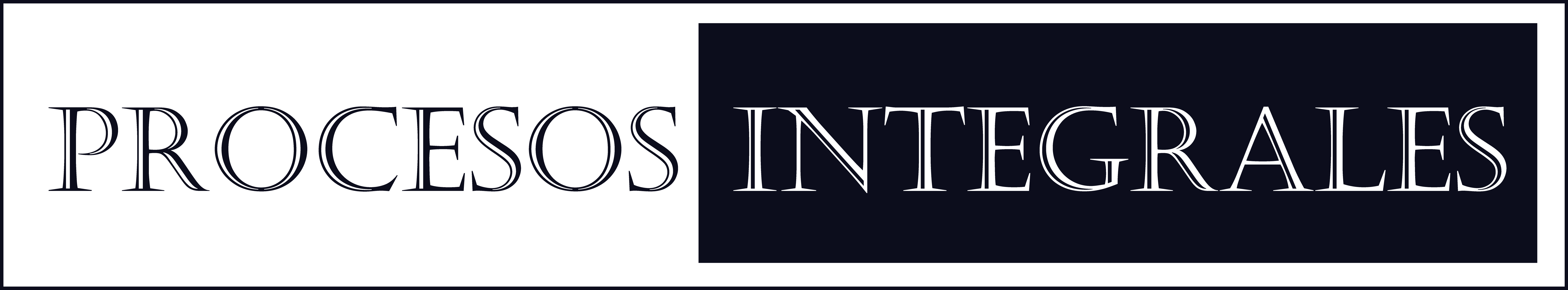 Procesos Integrales